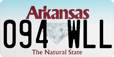 AR license plate 094WLL