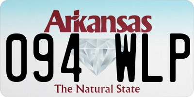 AR license plate 094WLP