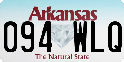 AR license plate 094WLQ