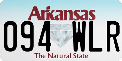AR license plate 094WLR