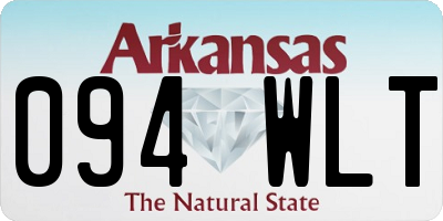 AR license plate 094WLT