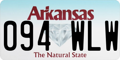 AR license plate 094WLW