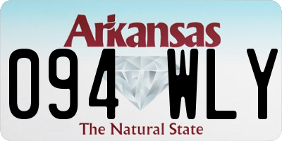 AR license plate 094WLY