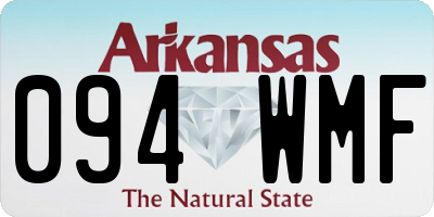 AR license plate 094WMF