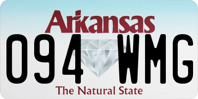 AR license plate 094WMG