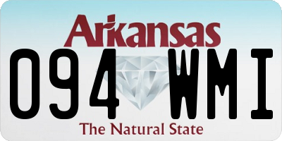 AR license plate 094WMI