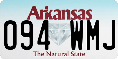 AR license plate 094WMJ