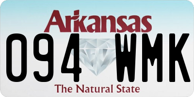 AR license plate 094WMK