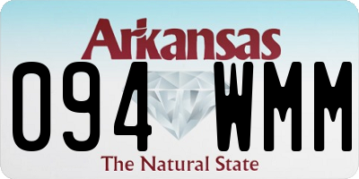 AR license plate 094WMM