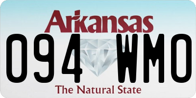 AR license plate 094WMO