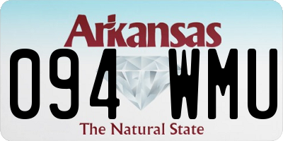 AR license plate 094WMU