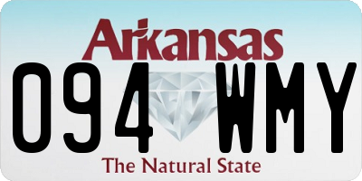 AR license plate 094WMY