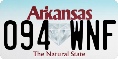 AR license plate 094WNF