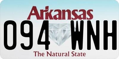 AR license plate 094WNH