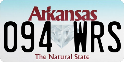 AR license plate 094WRS
