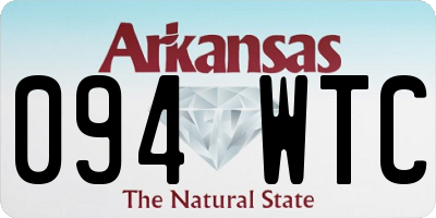 AR license plate 094WTC