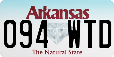 AR license plate 094WTD