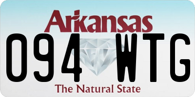 AR license plate 094WTG
