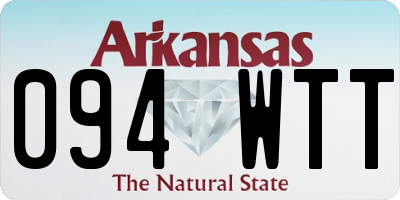AR license plate 094WTT