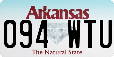 AR license plate 094WTU