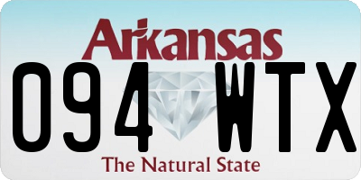AR license plate 094WTX