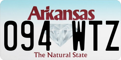 AR license plate 094WTZ