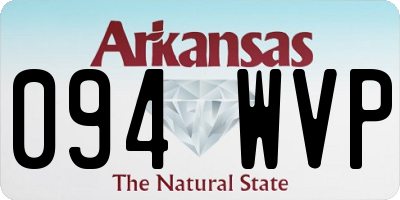 AR license plate 094WVP