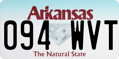 AR license plate 094WVT