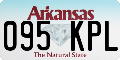 AR license plate 095KPL