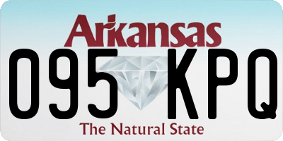 AR license plate 095KPQ