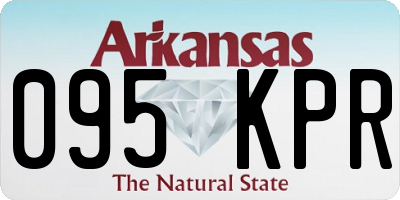 AR license plate 095KPR