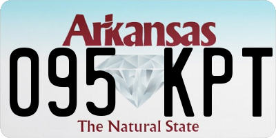 AR license plate 095KPT