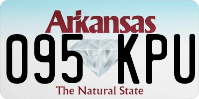 AR license plate 095KPU