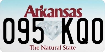 AR license plate 095KQO