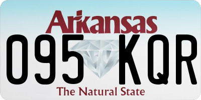 AR license plate 095KQR