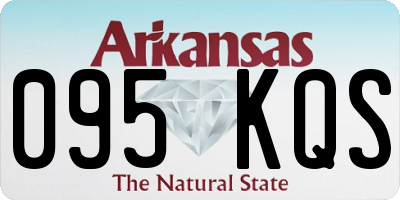 AR license plate 095KQS