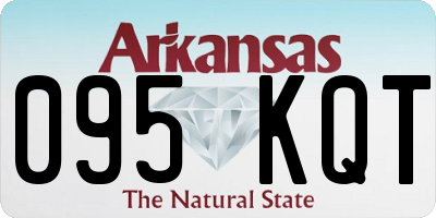 AR license plate 095KQT