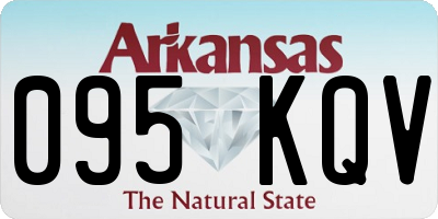 AR license plate 095KQV