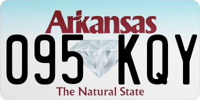 AR license plate 095KQY