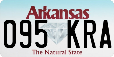 AR license plate 095KRA