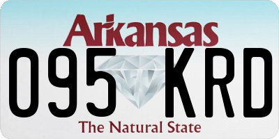 AR license plate 095KRD
