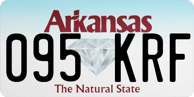 AR license plate 095KRF