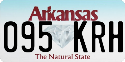 AR license plate 095KRH