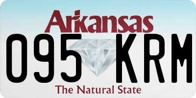 AR license plate 095KRM