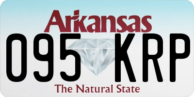 AR license plate 095KRP