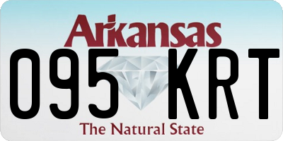 AR license plate 095KRT