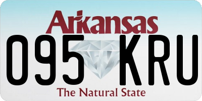 AR license plate 095KRU