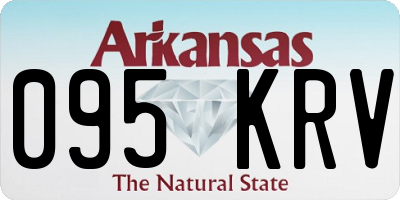 AR license plate 095KRV
