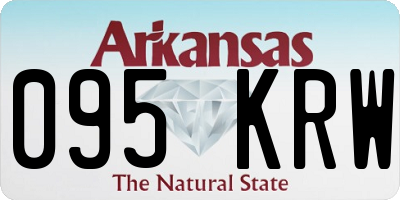 AR license plate 095KRW