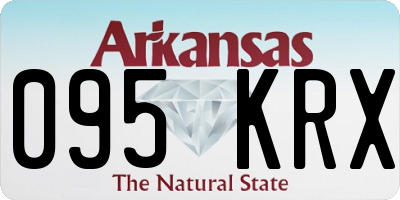 AR license plate 095KRX